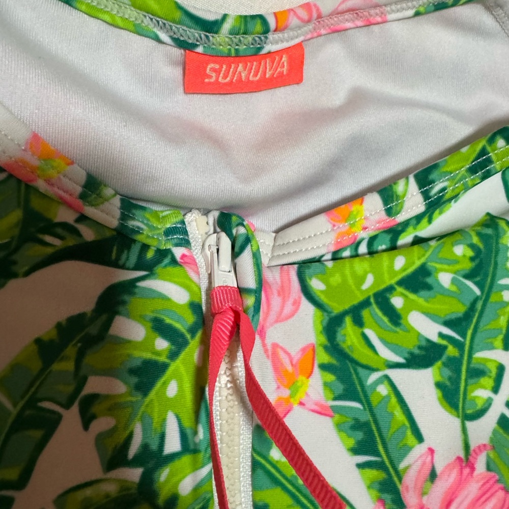 Tropical Bloom Kids Rashguard - Picture 2 of 2